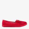 Червоні ажурні кросівки з бантом Nadin - Взуття