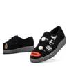 Чорні туфлі з прикрасами Lagerrla - Взуття
