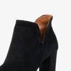 Чорні жіночі щиколотки з вирізом Karmelita - Взуття