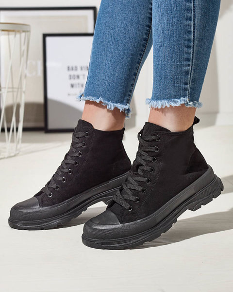 Чорні жіночі спортивні кеди Dohho- Footwear
