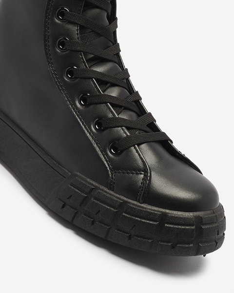 Чорні жіночі спортивні туфлі Feieef- Footwear
