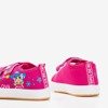 Дитячі кросівки-липучки Little Miss fuchsia - Взуття