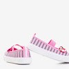 Дитячі кросівки в смужку рожевий Olliver - Взуття