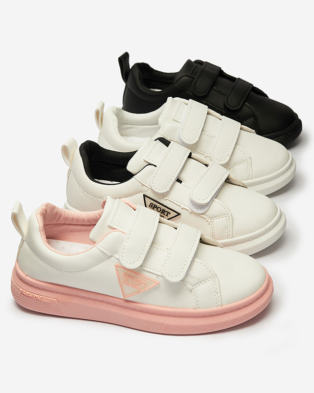 Дитячі спортивні кросівки білого кольору Yovoy- Footwear
