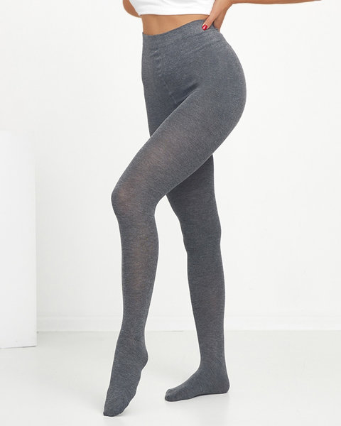 Колготки зимові жіночі темно-сірі PLUS SIZE- Underwear