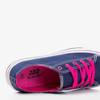 Кросівки OUTLET ВМС з рожевими шнурками Fips - Взуття