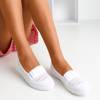 OUTLET Білі ажурні кросівки з бантиком Nadin - Взуття