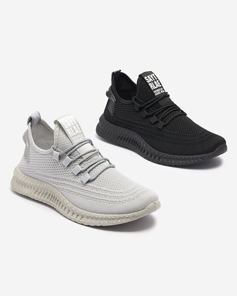 OUTLET Чоловічі спортивні туфлі сірого кольору Tericas- Взуття
