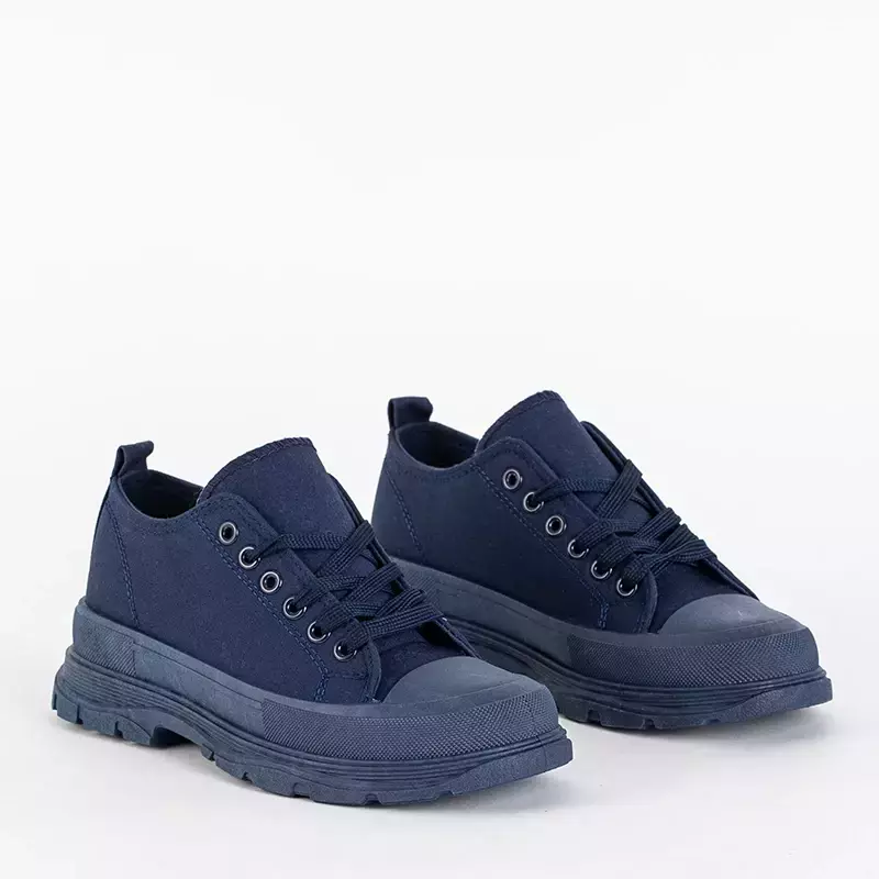 OUTLET Темно-синє жіноче спортивне взуття Isidu - Взуття