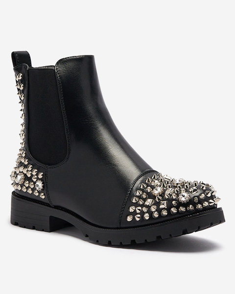 OUTLET Жіночі черевики на шпильках чорного кольору Amerapi- Взуття