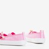 Рожеві дитячі балерини з бантиком Kessia - Взуття