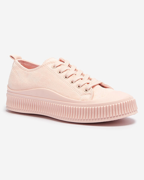Рожеві жіночі спортивні кеди Dollof- Взуття