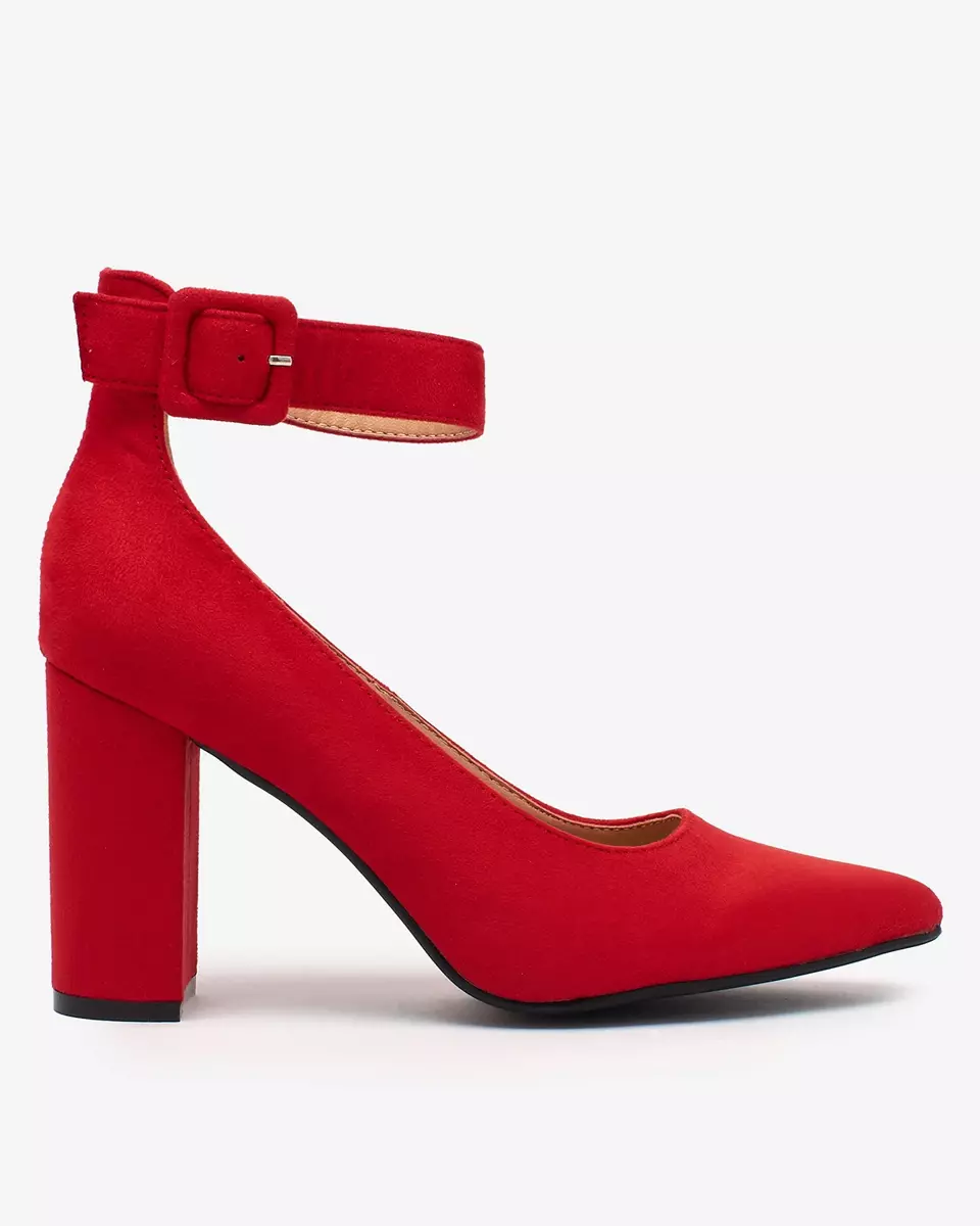 Royalfashion Червоні жіночі туфлі-човники Erineli