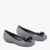 Сірі жіночі гумові чоботи на прихованому клині Rasilia - Взуття 1