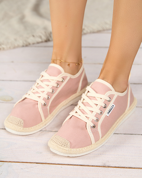 Світло-рожеві жіночі кросівки Mokida - Взуття