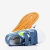 Світло-сині хлопчачі кросівки з орнаментом Tamaro - Взуття