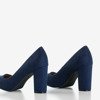 Темно-сині насоси на штангу Amelle - Взуття