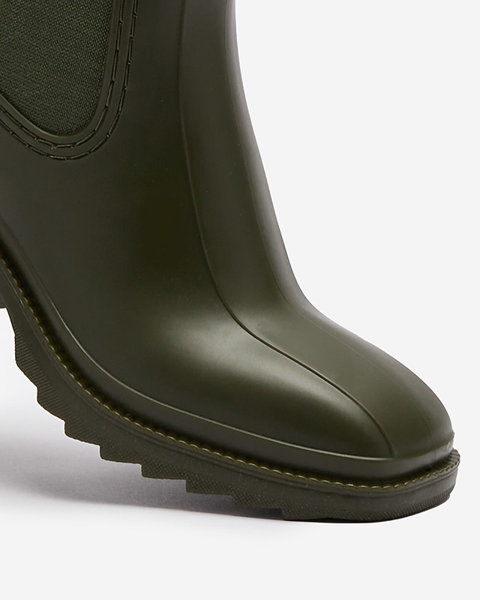 Темно-зелені жіночі черевики Caldala- Footwear