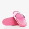 ВИХІД Темно-рожеві жіночі тапочки п’ятниця - Взуття