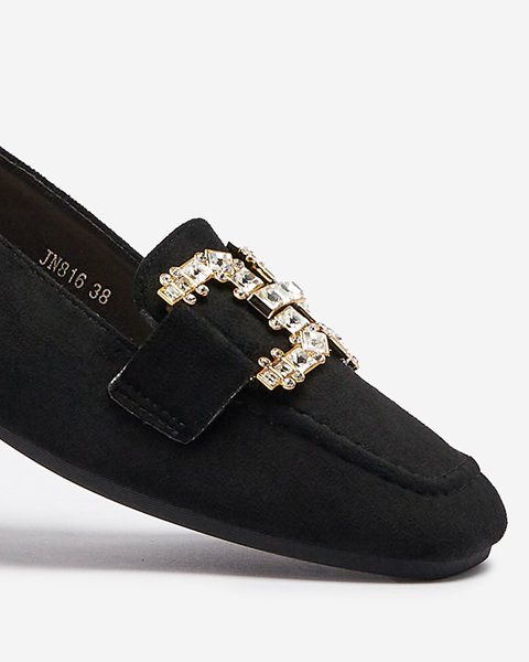 Жіночі чорні мокасини Jaorica- Footwear