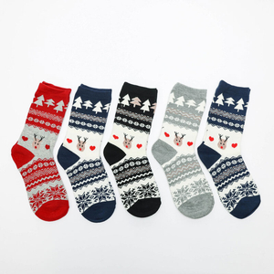 Жіночі шкарпетки з різдвяним мотивом, набір з 5 пар