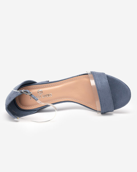 Жіночі сині сандалі на посту Гетіно - Взуття
