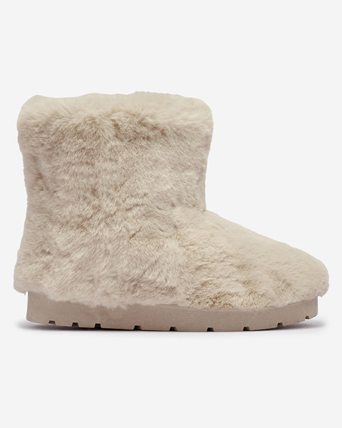 Жіночі снігоступи бежевого кольору Ottola- Взуття