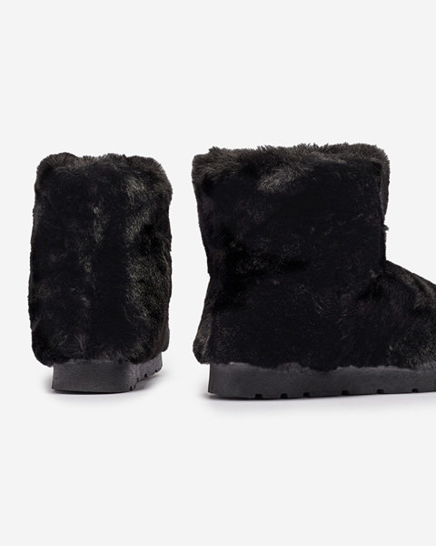 Жіночі снігоступи чорного кольору Ottola- Взуття
