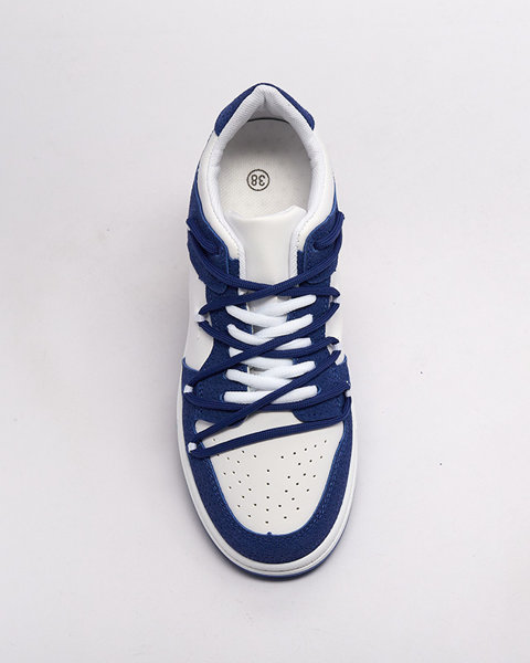 Жіночі спортивні кросівки біло-синього кольору Riloxi - Взуття